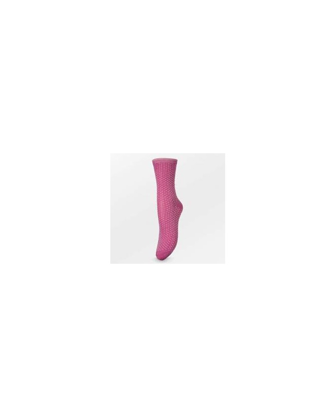 Becksondergaard | Ditsy glitter sock pink