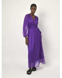 Dante 6 | Absolute pleated boho Dress paars