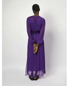 Dante 6 | Absolute pleated boho Dress paars