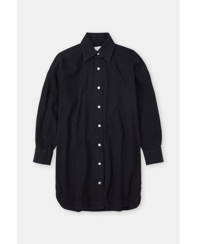 Closed | Denim shirt dress black