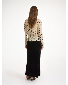 By Malene Birger | Boshan fluwelen midi rok zwart