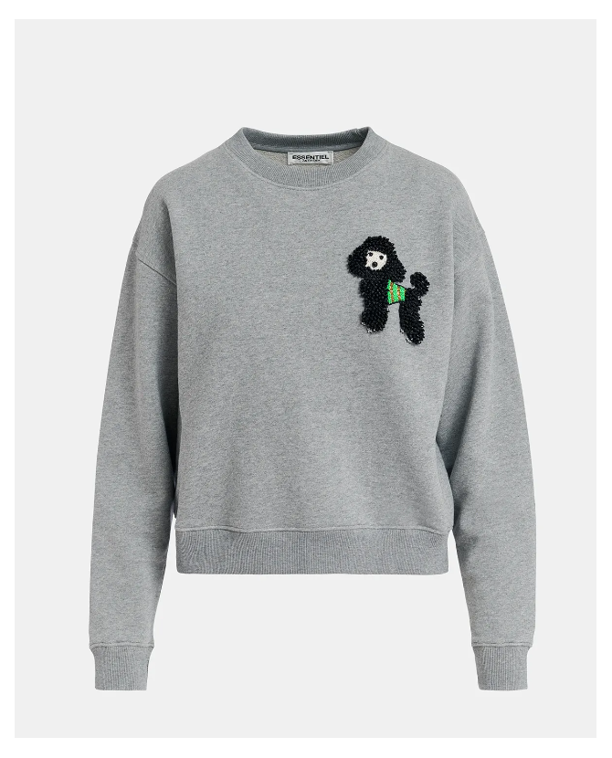 Essentiel | Goggy embroidered sweatshirt