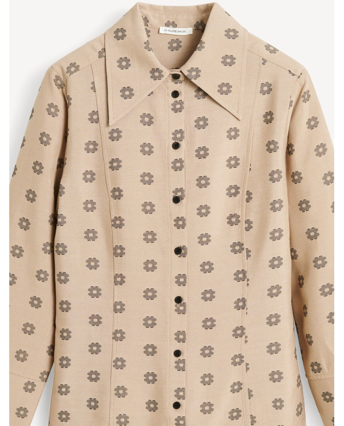 By Malene Birger | Rosiannas Blouse bloemenprint sand