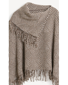 By Malene Birger | Poncho Turtmas bruin