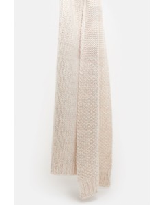 Closed | Scarf gemêleerd Creme