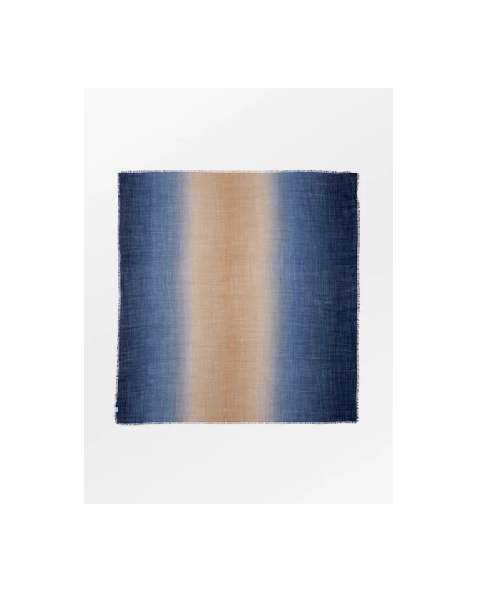 Becksondergaard | Fade woo scarf Beige/ blue