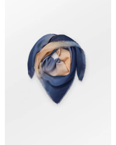 Becksondergaard | Fade woo scarf Beige/ blue