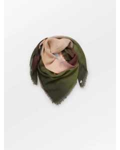 Becksondergaard | Fade woo scarf Donker groen/ bruin