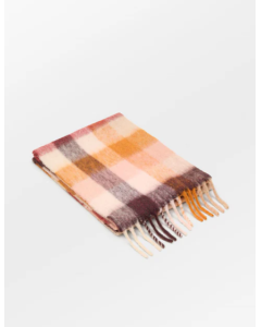 Becksondergaard | Anilopa scarf Roest bruin/ roze/ bordeaux