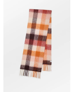 Becksondergaard | Anilopa scarf Roest bruin/ roze/ bordeaux