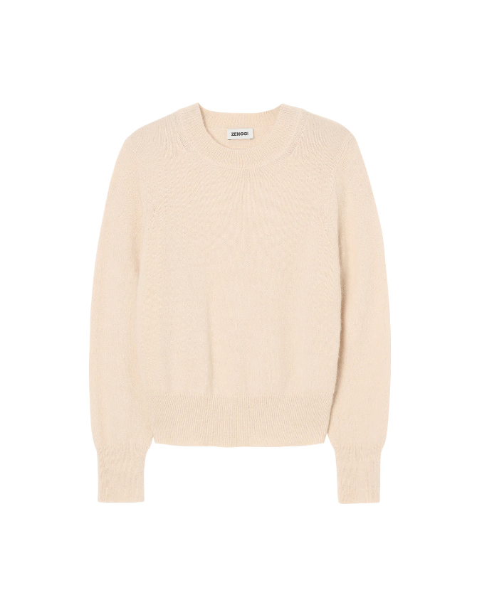 Zenggi | Alpaca round neck pullover