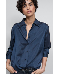 Closed | Fitted Shirt blauw