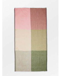 Becksondergaard | Kikko cowea scarf Roze/ groen