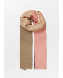 Becksondergaard | Kikko cowea scarf Roze/ groen