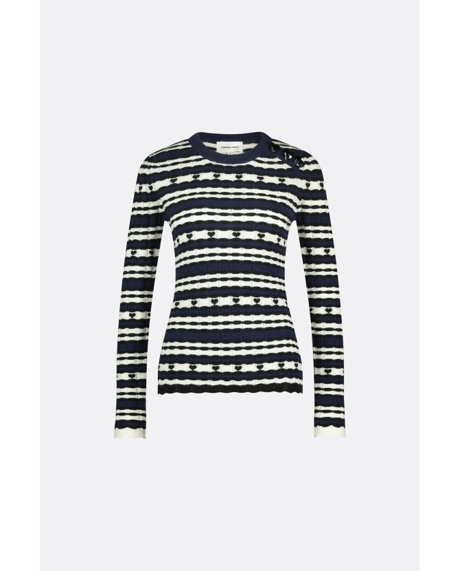 Fabienne chapot | Banda pullover multi stripe