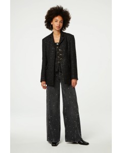 Fabienne chapot | Cher tweed blazer black