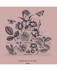 Sophia Mae | Rosa Scented candle midi