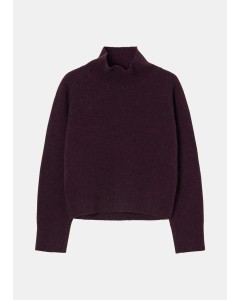 Zenggi | Wool funnel neck pullover