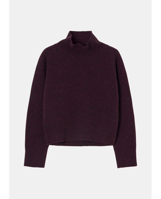 Zenggi | Wool funnel neck pullover