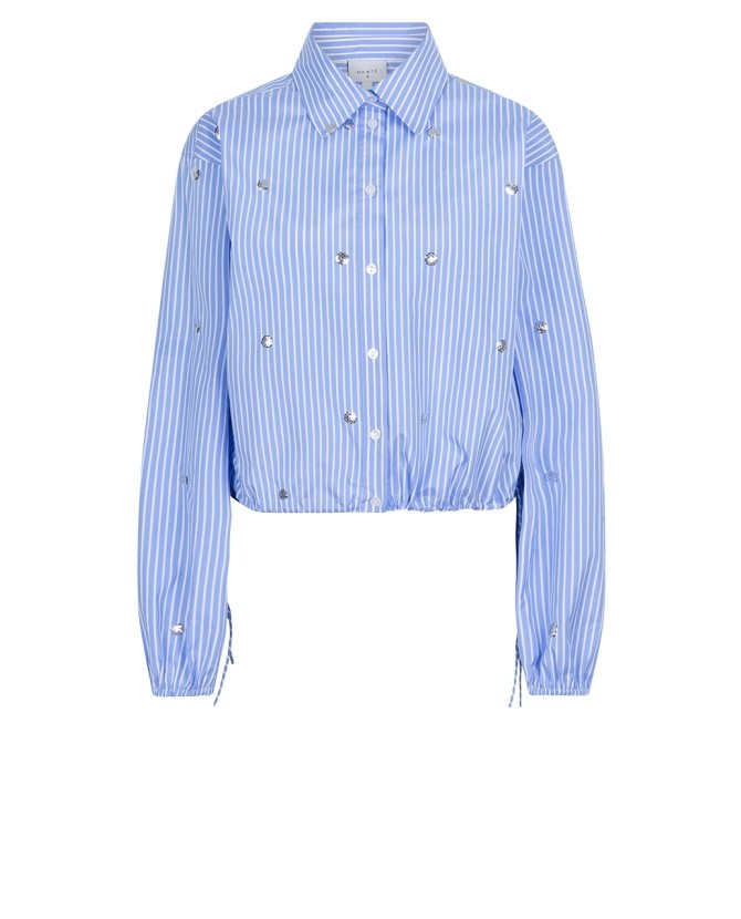 Dante 6 | Qwynn stripe drawstring shirt