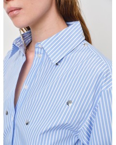 Dante 6 | Qwynn stripe drawstring shirt