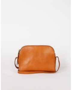 O My Bag | Emily Cognac leren crossbody tas