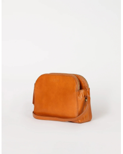 O My Bag | Emily Cognac leren crossbody tas