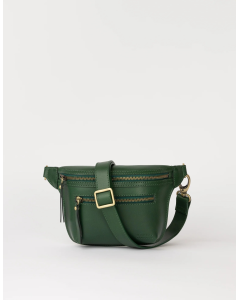 O My Bag | Beck's Bum Bag Pine Green leren tas