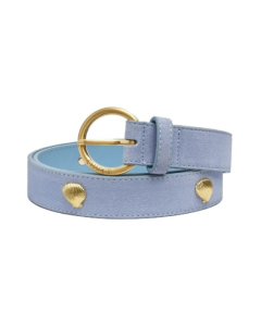 Fabienne Chapot | Studded shell belt pool blue