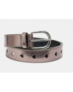 Fabienne Chapot | Cut it out heart belt dark silver