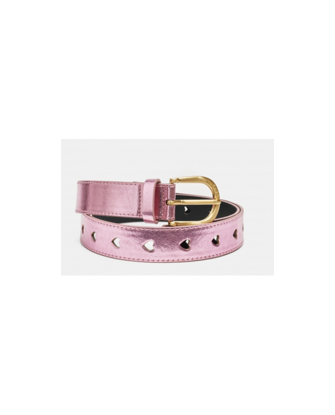 Fabienne Chapot | Cut it out heart belt light pink