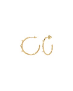 Anna+Nina | Medium Lumiere Hoop Earrings