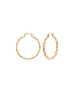 Anna + Nina | Large Madeleine Hoop Earrings