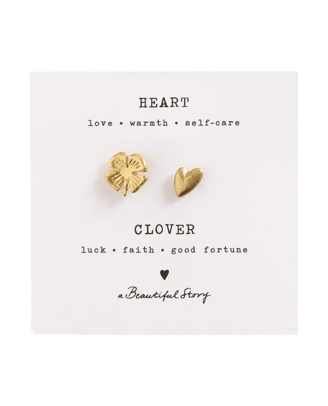 A Beautiful Story | Brooch Set Clover - Heart