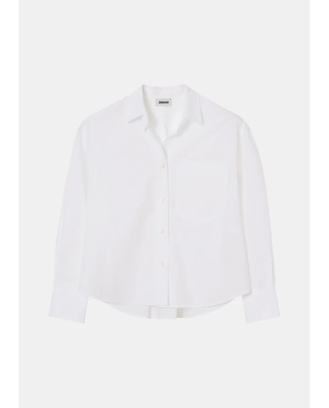 Zenggi | White longsleeve shirt