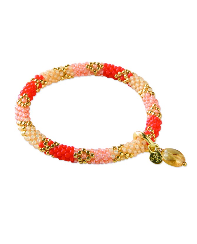 A Beautiful Story | Artistic Citrine Bracelet