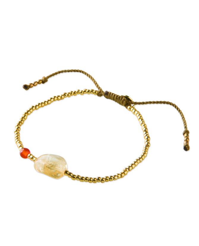 A Beautiful Story | Surprise Citrine Carnelian Bracelet