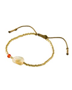 A Beautiful Story | Surprise Citrine Carnelian Bracelet