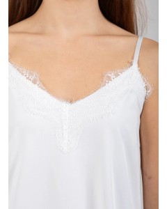 CC Hearts | Rosie Lace Top Off-White