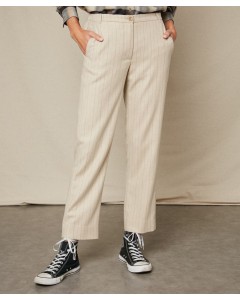 Hartford | Striped flannel parfum pants